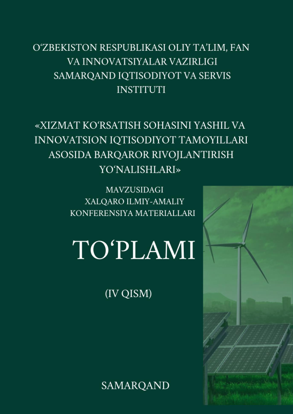 QURILISH XIZMATLARINI KO’RSATUVCHI KORXONALARDA MOLIYAVIY HISOB XALQARO STANDARTLARI BO’YICHA MOLIYAVIY HISOBOTNI SHAKLLANTIRISHNI ALOHIDA XUSUSIYATLARI