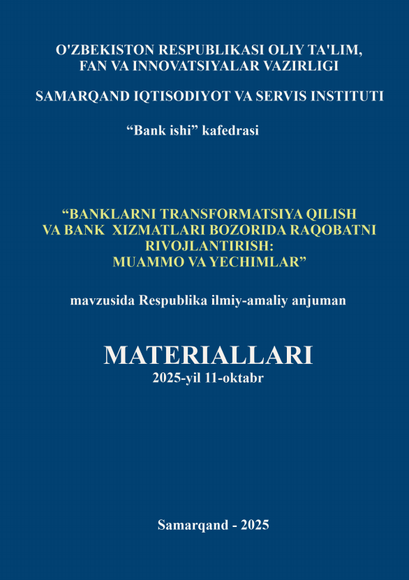 XIZMAT KO‘RSATISH ORQALI AHOLINI ISH BILAN BANDLIGINI TA’MINLASHNING IJTIMOIY-IQTISODIY AHAMIYATI
