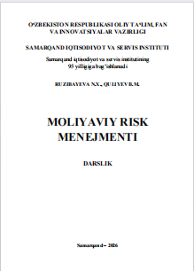 MOLIYAVIY RISK MENEJMENT