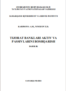 Tijorat banklari aktiv va passivlarini boshqarish