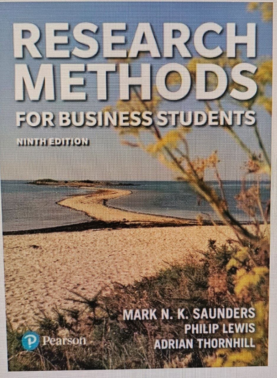 Research methods for business students