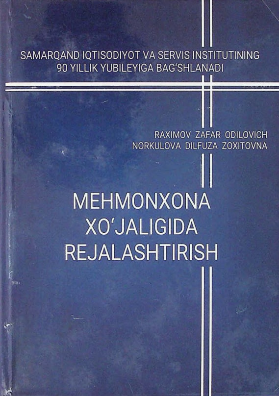Mehmonxona_xo'jaligida rejalashtirish