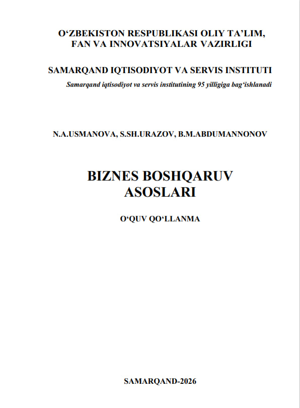 BIZNES BOSHQARUV ASOSLARI