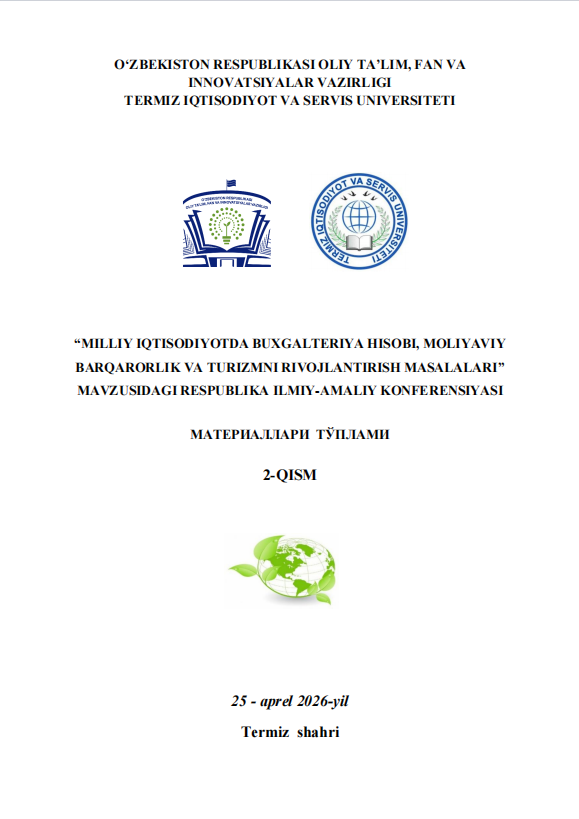 MILLIY IQTISODIYOTNI RIVOJLANTIRISHDA SOG‘LIQNI SAQLASH  TIZIMINI RAQAMLASHTIRISH MASALALARI