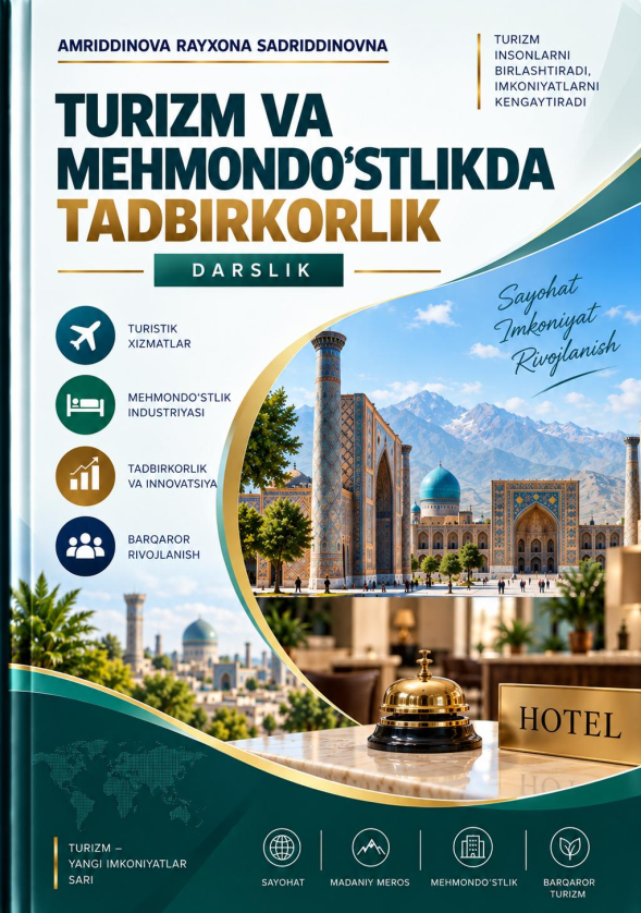 Turizm va mehmondo‘stlikda tadbirkorlik darslik