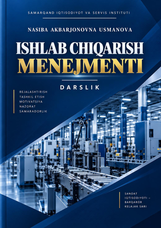 ISHLAB CHIQARISH MENEJMENTI
