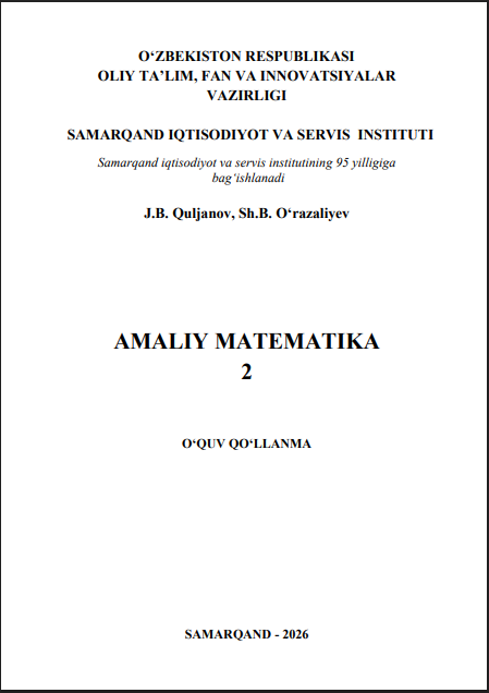 Amaliy matematika 2