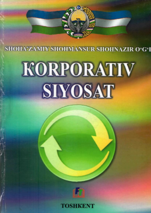 Korporativ siyosat. Darslik. 
