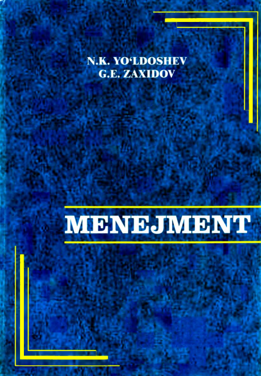 Menejment. Darslik.