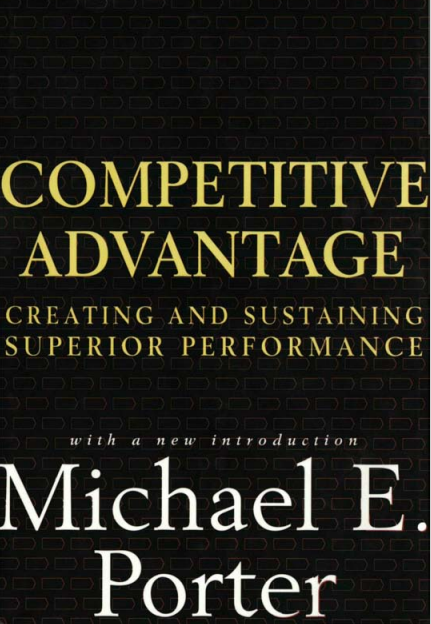  Competitive advantage. 