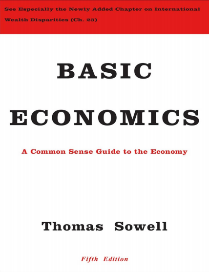  Basic Economics. 