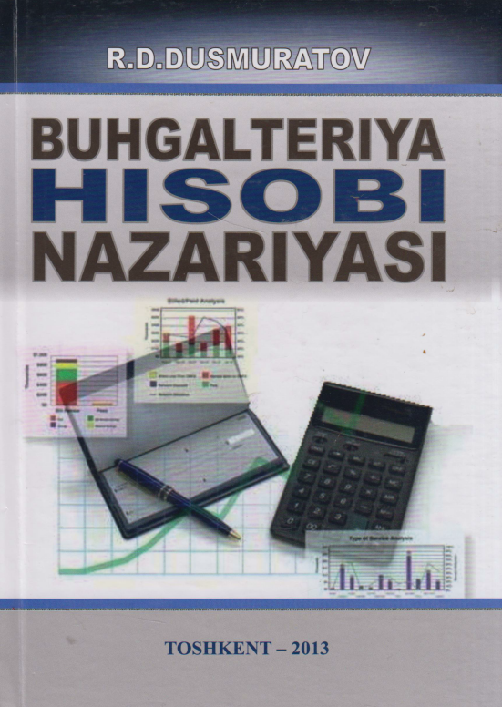 Buxgalteriya hisobi nazariyasi.