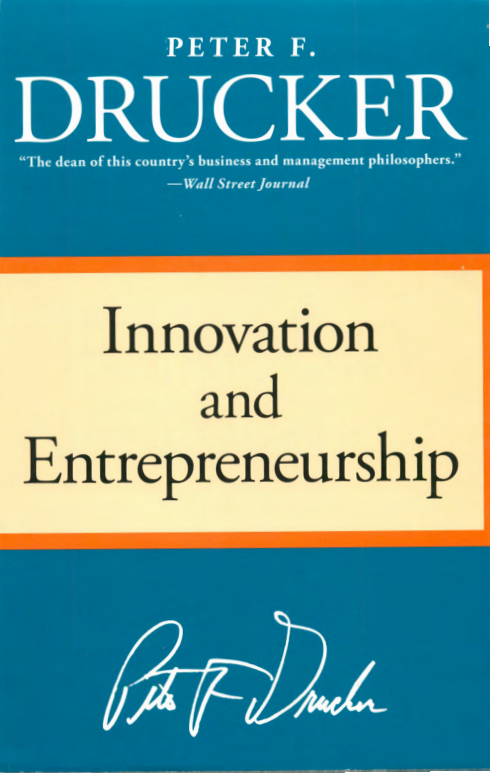 Innovation and Entrepreneurship