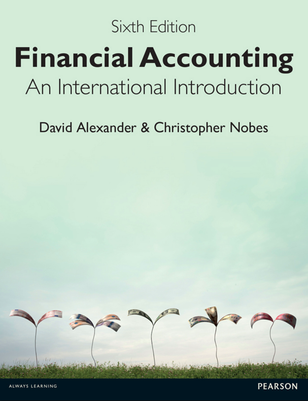 Financial accounting an international introduction.