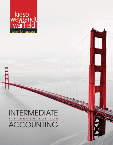 Intermediate accounting. Fifteenth edition