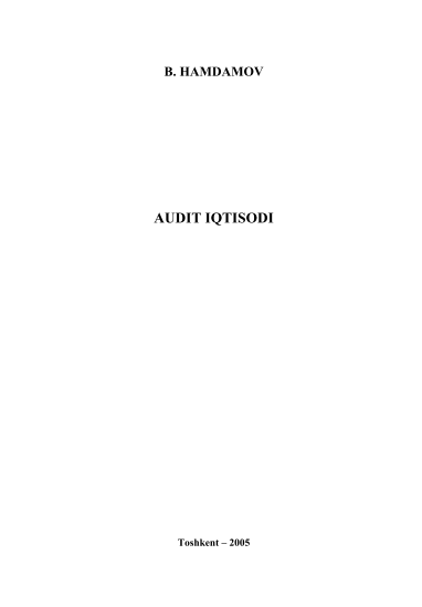 Audit iqtisodi.