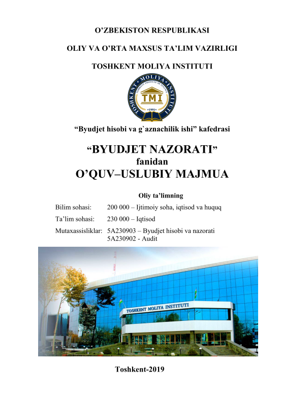 Byudjet nazorati.