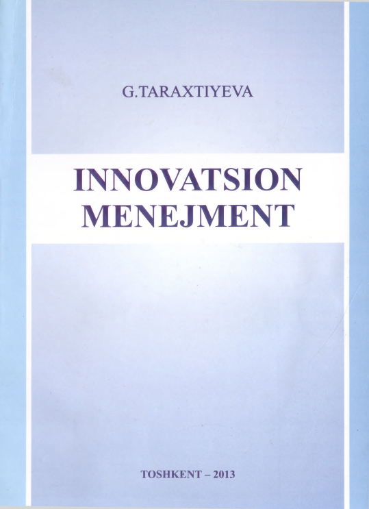  Innovatsion menejment. 