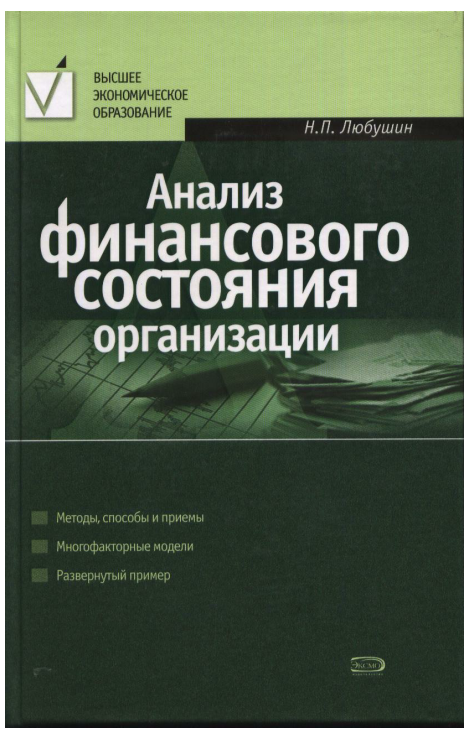 Анализ финансового состояния организации.