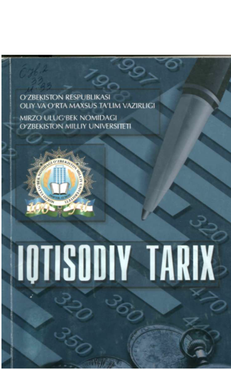  Iqtisodiy tarix 