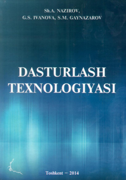 Dasturlash texnologiyasi darslik  