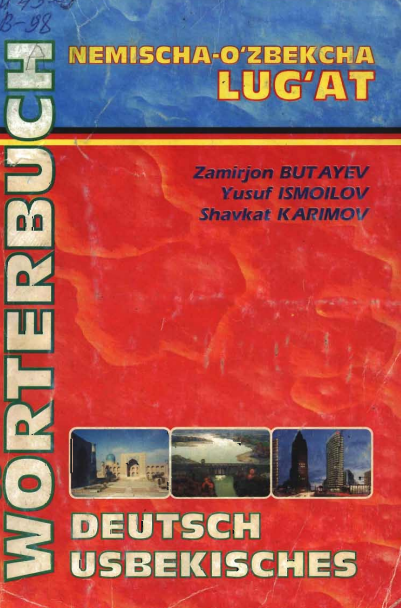 Nemischa-o'zbekcha lug'at.  