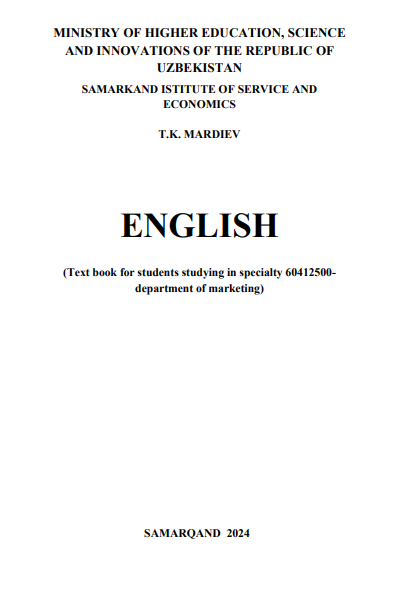English. 