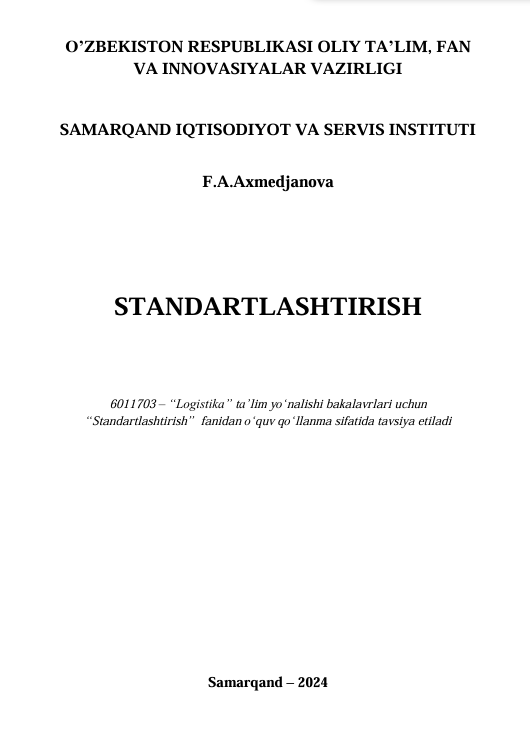 Standartlashtirish