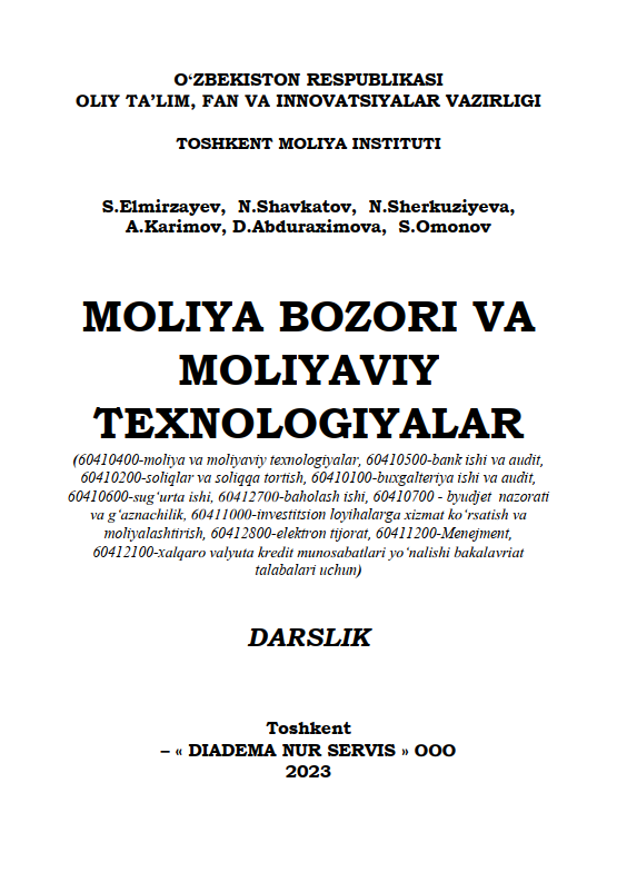 Moliya bozori va moliyaviy texnologiyalar